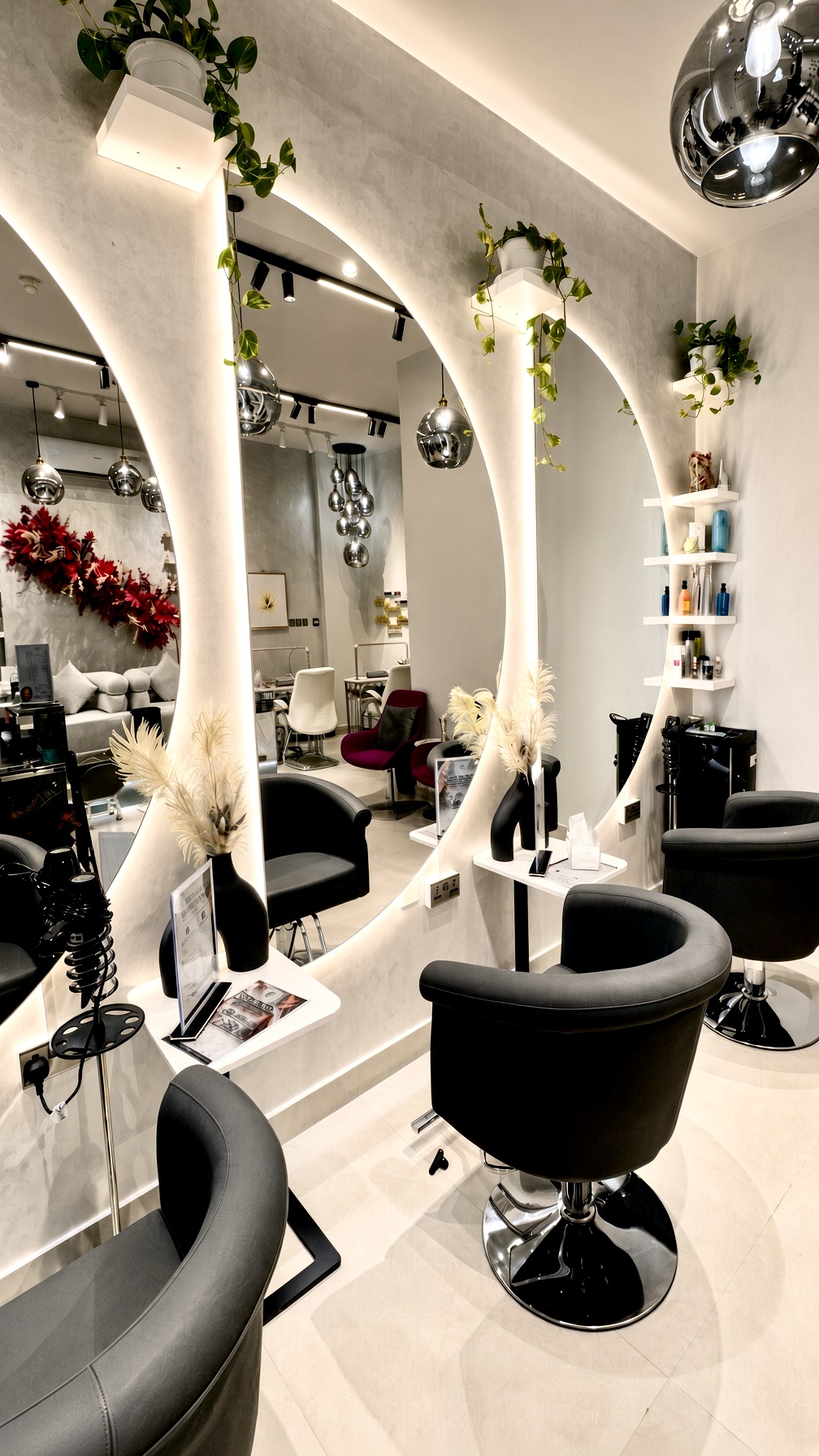 22 Shades Beauty Lounge interior in Al Yasmeen, Ajman